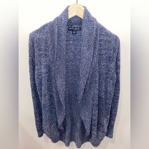 Barefoot Dreams Gray CozyChic Lite Knit Open Cardigan Sweater Women’s Size M